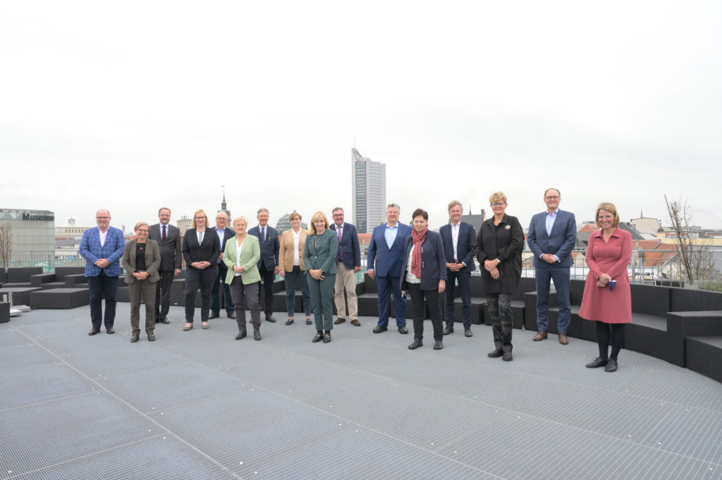 Mitglieder des Kuratoriums der Stiftung Forum Recht über den Dächern von Leipzig
