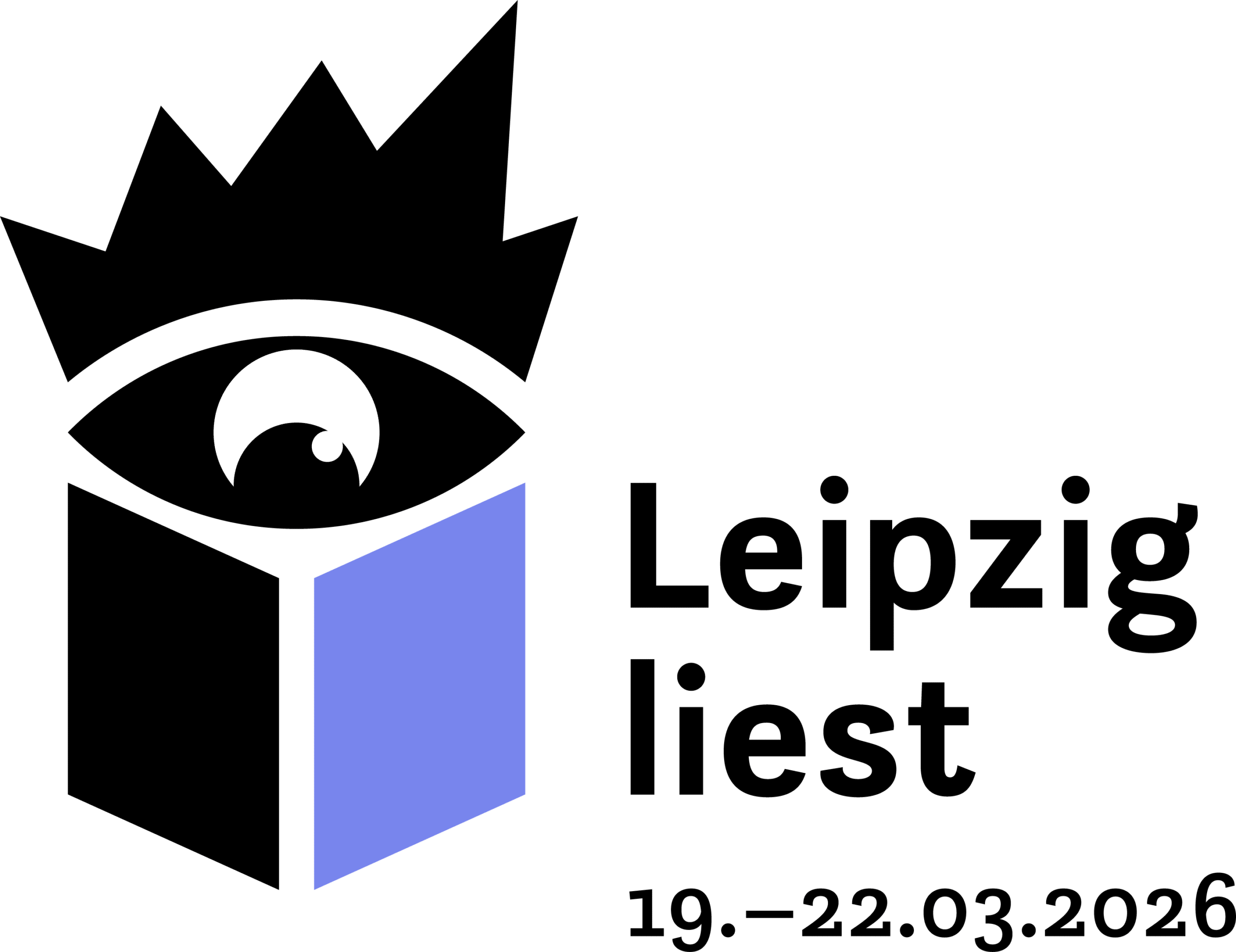 Logo der Leipziger Buchmesse Leipzig Liest 19. bis 22. März 2026