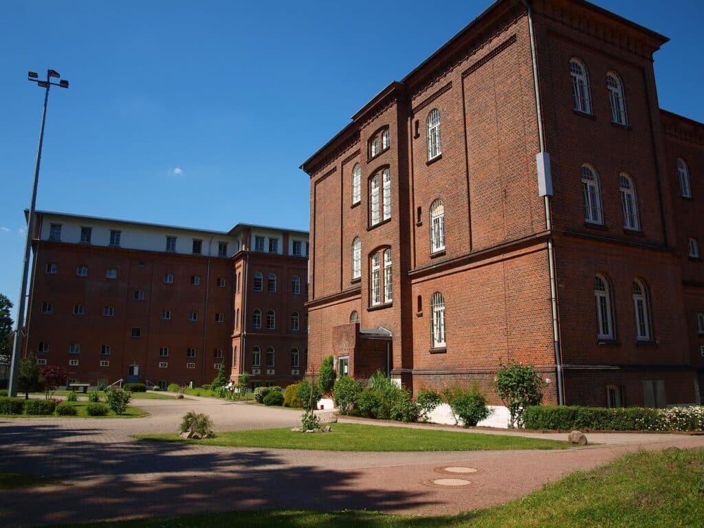 Außenansicht der Sozialtherapeutischen Anstalt Hamburg