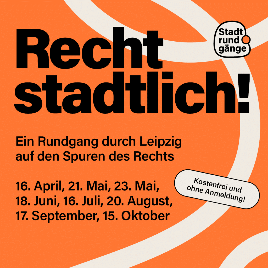 Flyer mit Terminen der Stadtrundgänge als Bild.