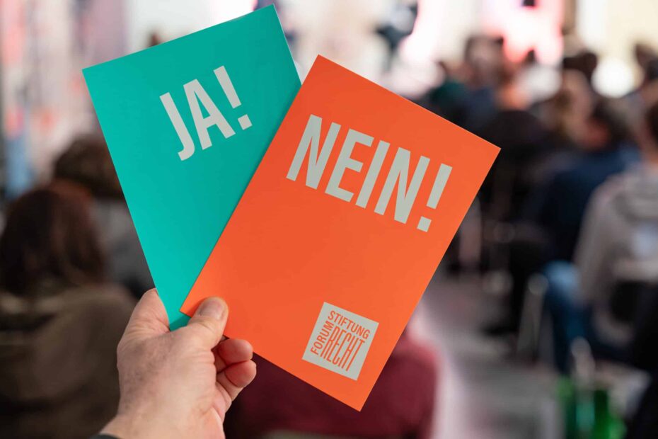 Ja und Nein Karte